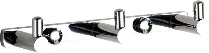 Mexen trojitý háčik na uteráky, chrómová - 709163-00