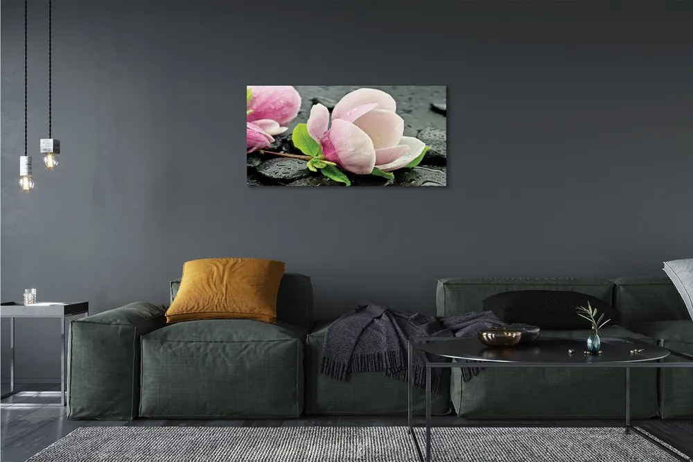 Obraz canvas Magnolia kamene 140x70 cm