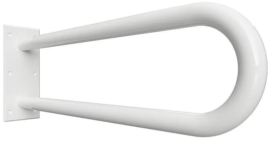 Nástenné oceľové madlo do kúpeľne 62 cm Handicap U – Sapho