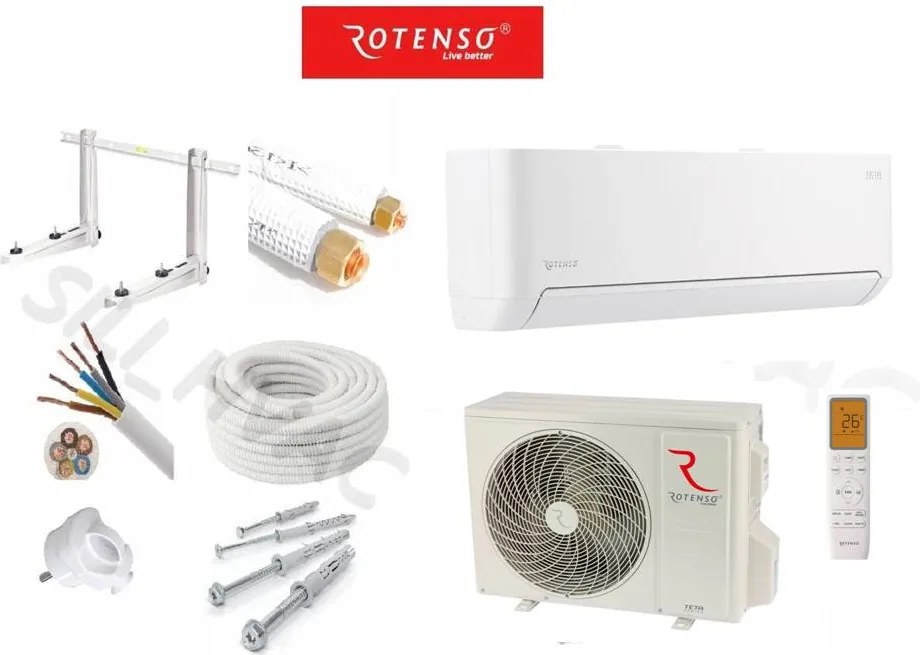 Klimatizátor Rotenso Teta 5,1KW, Samostatná Montáž