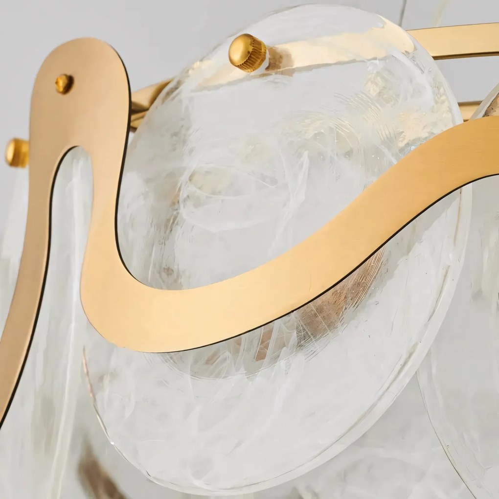 Toolight Toolight, stropné svietidlo, 8xE14, APP1544-8CP, zlatá matná, OSW-04064