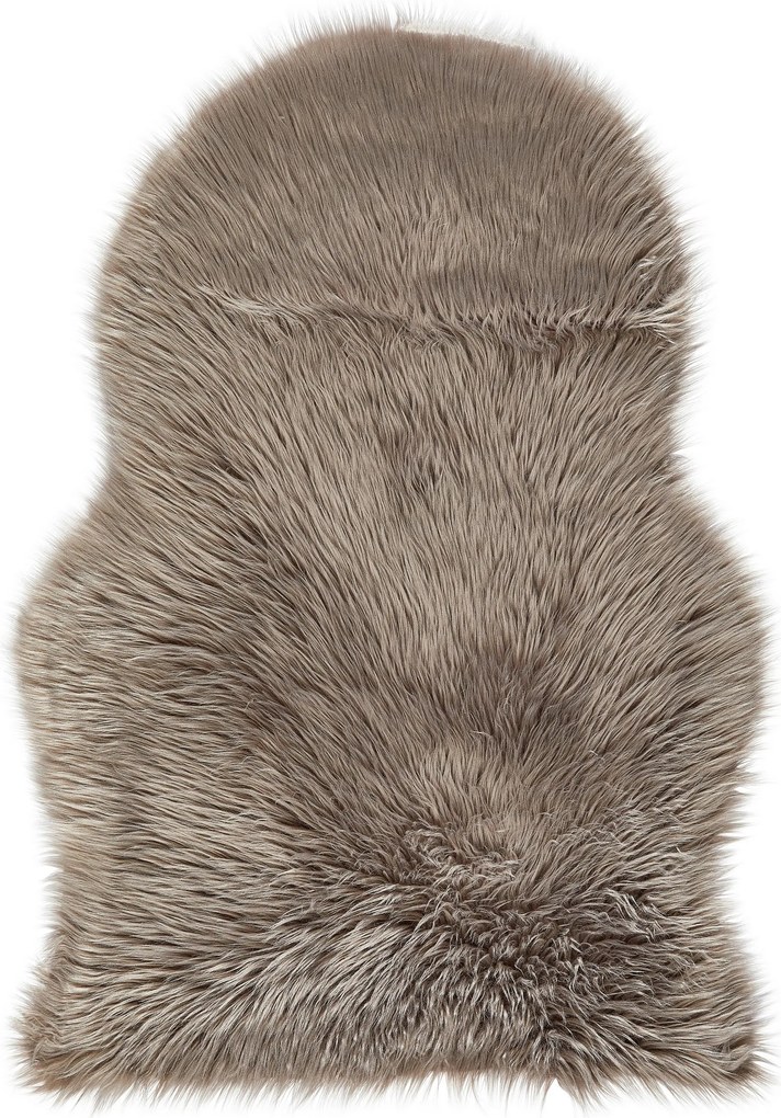 XXXLutz UMELÁ KOŽUŠINA, 60/90 cm, taupe Boxxx - Koberce - 007821007092