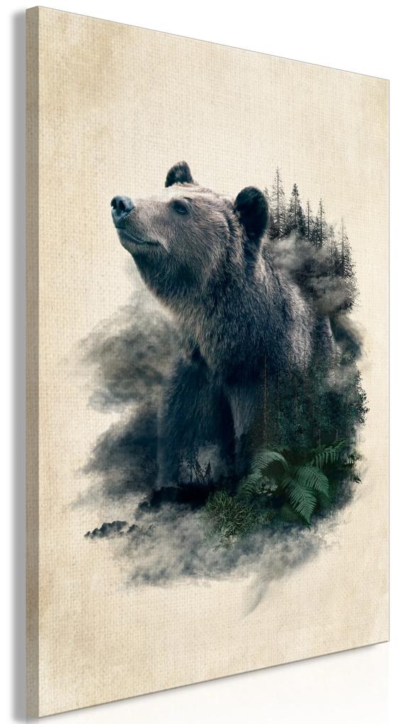 Artgeist Obraz - Bear Valley (1 Part) Vertical Veľkosť: 80x120, Verzia: Premium Print