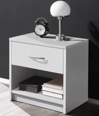 Nočný stolík Pepe, biely%