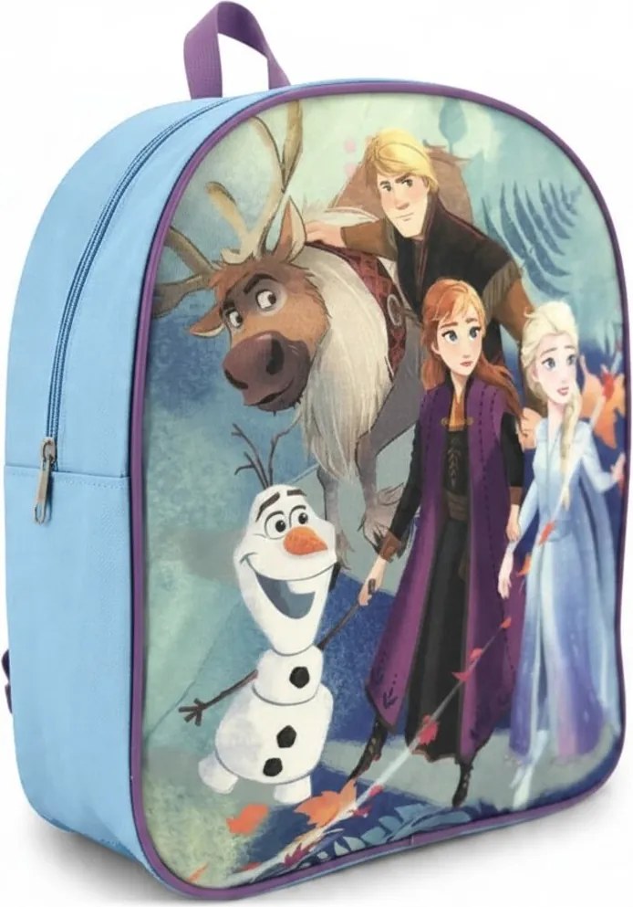 Detský predškolský batôžtek Ľadové kráľovstvo – Frozen - motív Anna, Elsa a priatelia - 6L