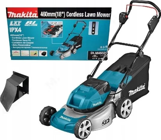 Akumulátorová Kosačka 36V 46 CM Na Trávu S Mulčovaním Bez Akumulátora