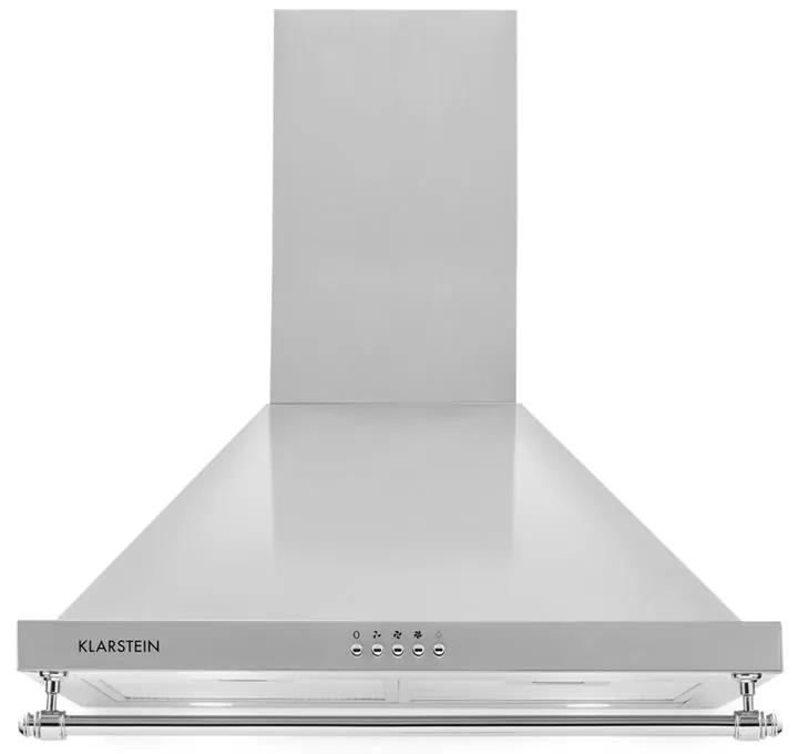 Montblanc 60, digestor, 60 cm, nástenný, 610 m³/h, LED, lišta, strieborno-šedý