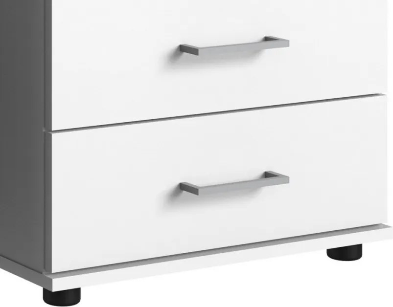 Set vysokých nočných stolíkov (2 ks) Cheep, biele