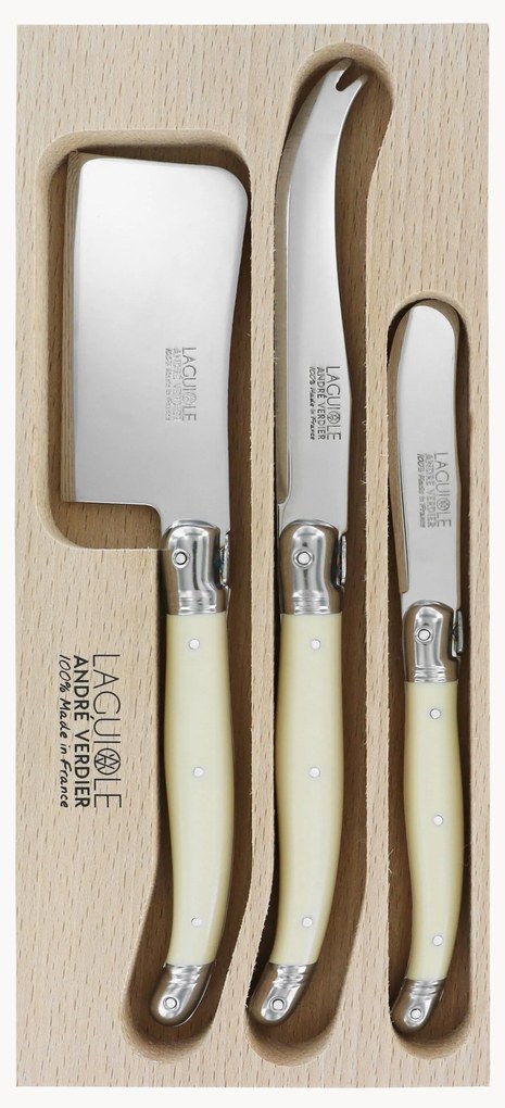 Nože na syr Debutant, 3 ks