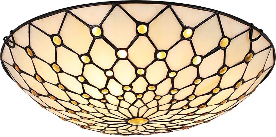 Prezent 1713 - Stropné svietidlo TIFFANY 3xE27/40W/230V