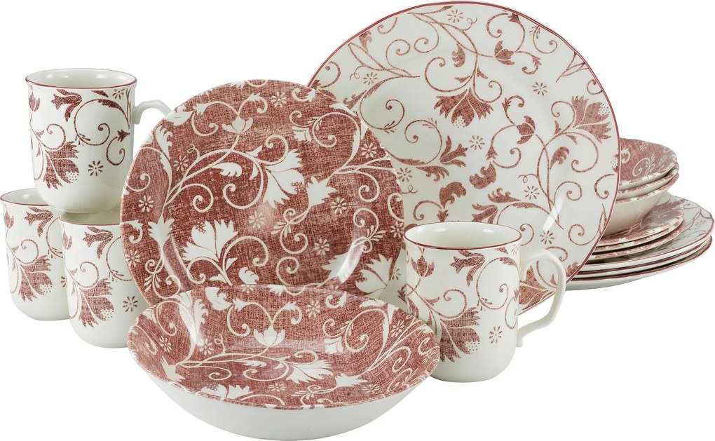 XXXLutz KOMBINOVANÝ SERVIS 16-dielne Creatable - Online Only bytové doplnky - 007768121501