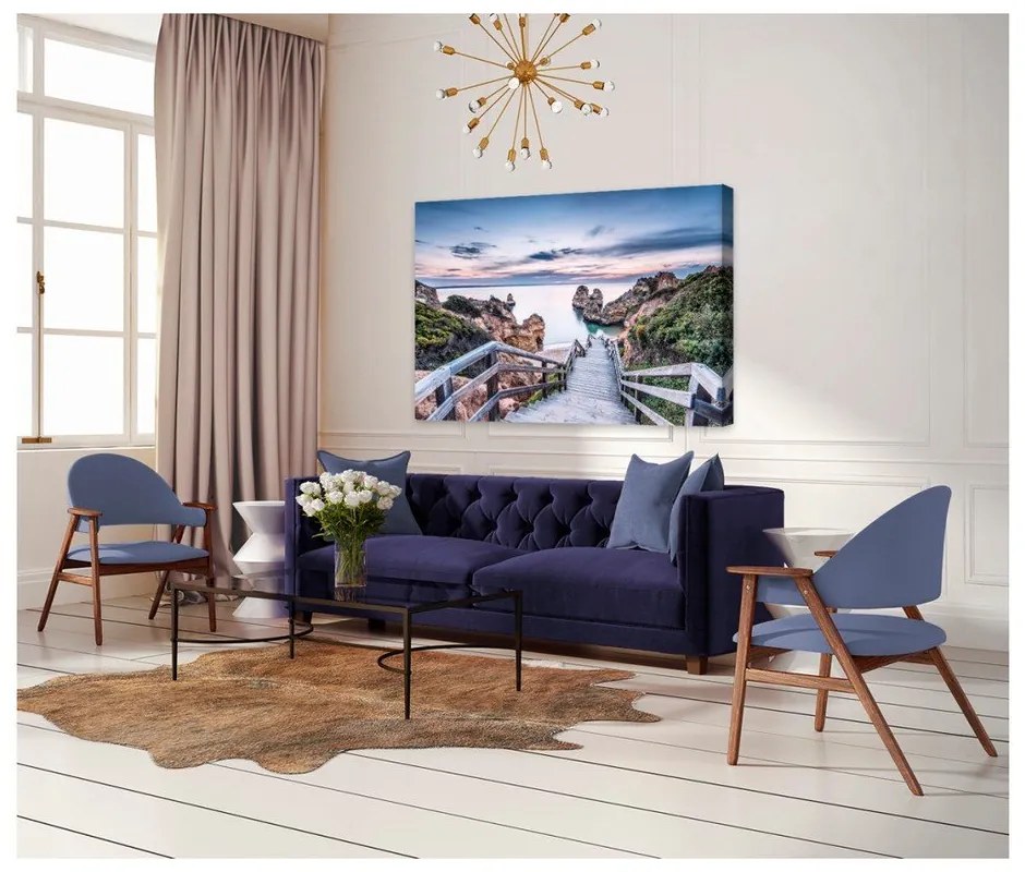 Obraz Styler Canvas Praia, 85 × 113 cm