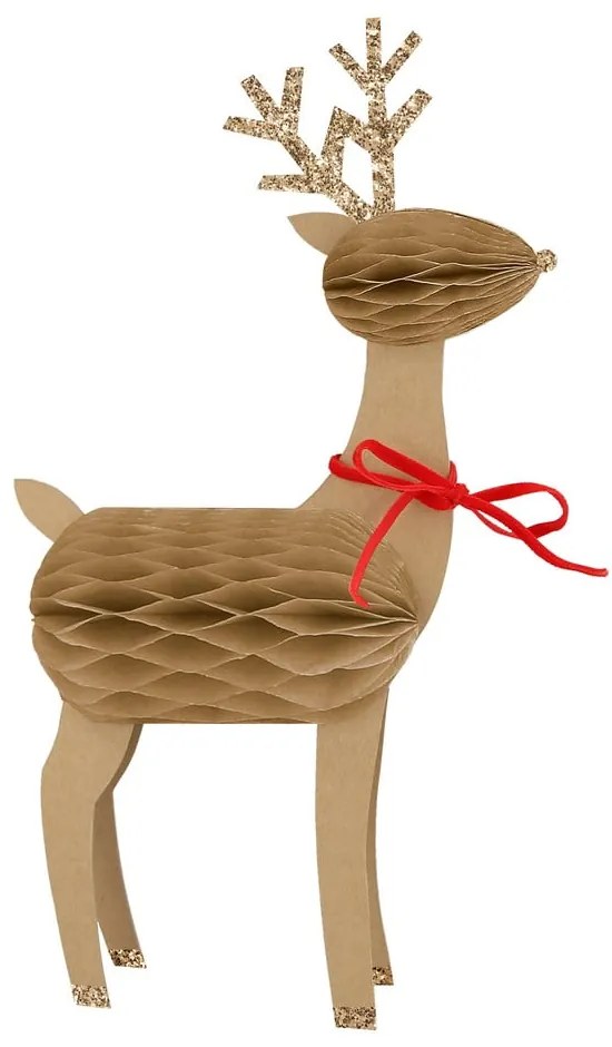 Vianočné figúrky v súprave 3 ks Reindeer Family – Meri Meri