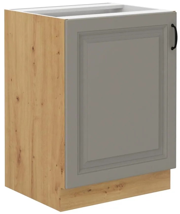 Kuchynská skrinka Stilo claygrey/artisan 60d 1f bb