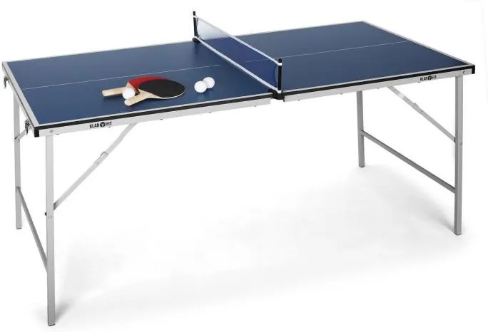 KLARFIT King Pong, ping-pongový stôl, sklápací, modrý