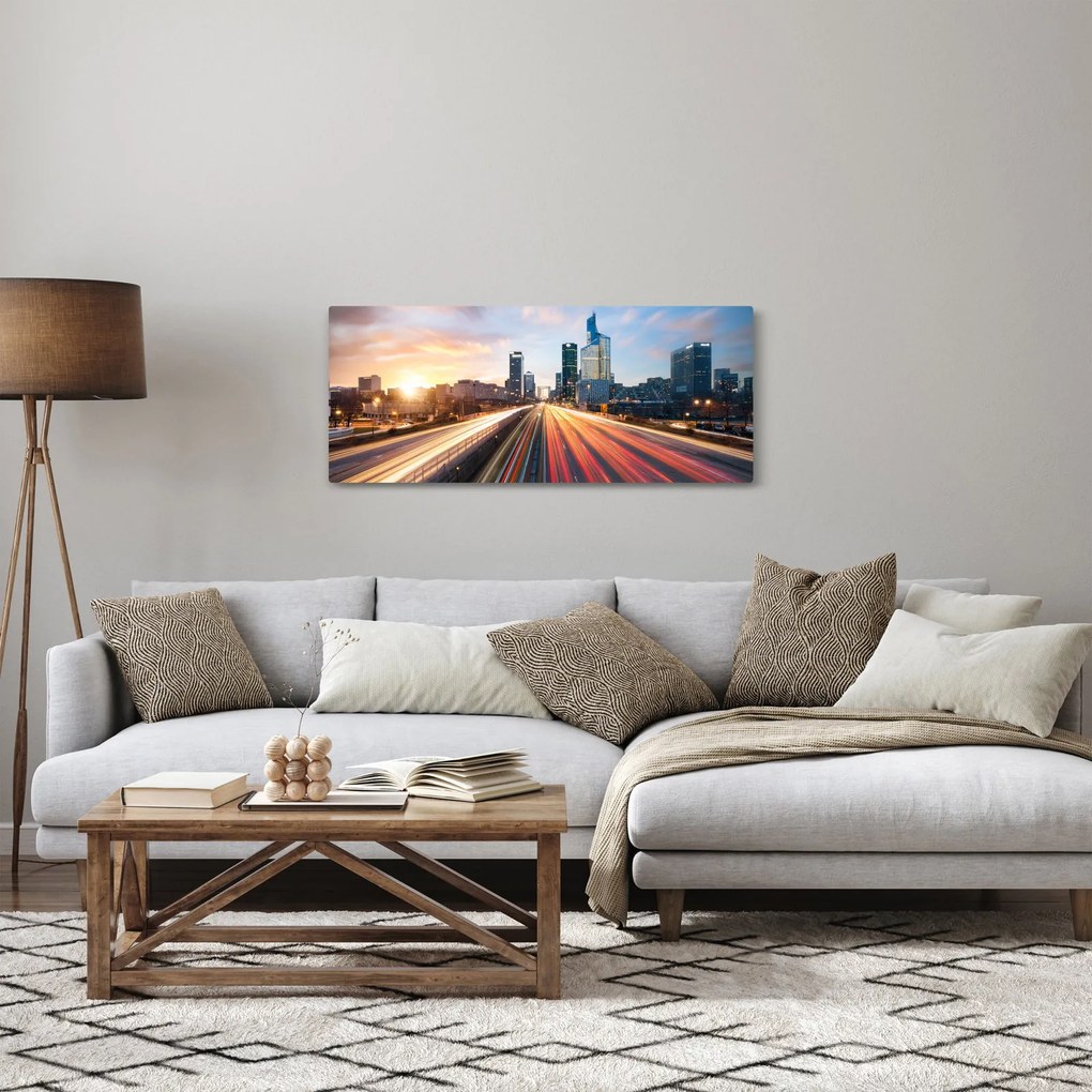 Obraz - Cesta veľkomesta (120x50 cm)