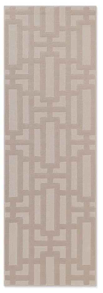 Béžový behúň 80x240 cm Perles Onyx – Elle Decoration