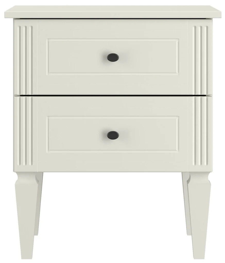 Elegantný nočný stolík Ines elegant white