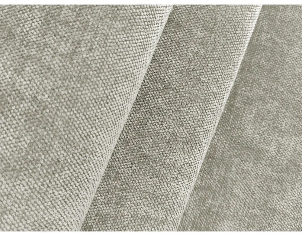 Krémová ženilková rozkladacia/s úložným priestorom rohová pohovka (pravý roh/s leňoškou) Lilo – Makamii