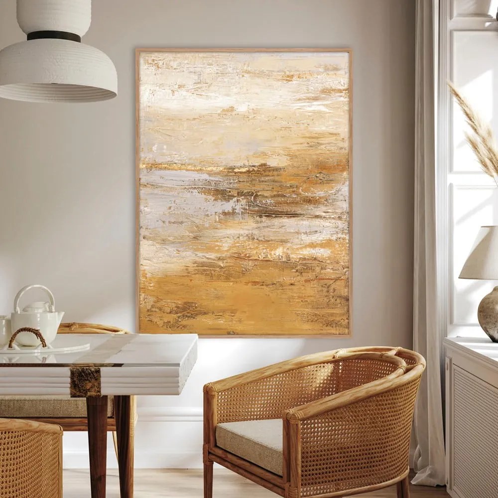 Ručne maľovaný obraz 90x120 cm Hydrate – Malerifabrikken