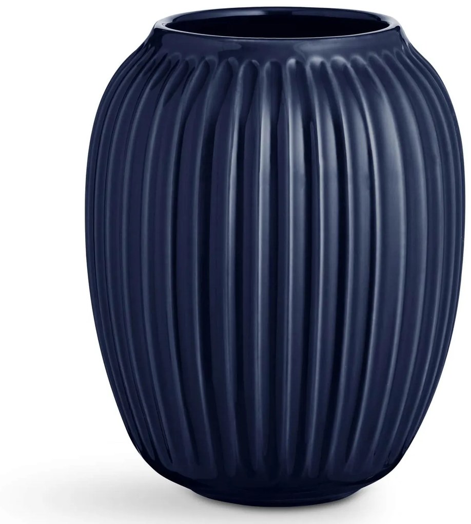 KÄHLER Keramická váza Hammershøi Indigo 21,5 cm