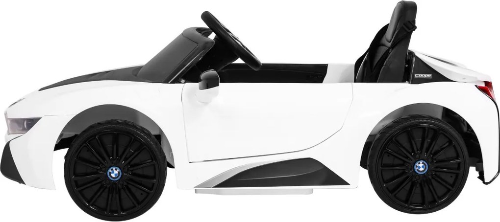 Ramiz Elektrické autíčko BMW i8 Lift biele + diaľkové ovládanie