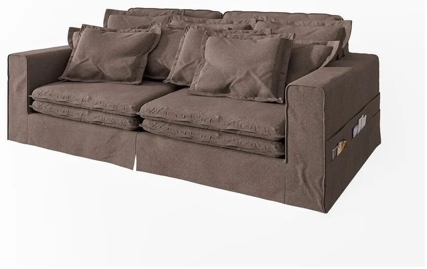 Hnedá pohovka 236 cm Nora – Ropez