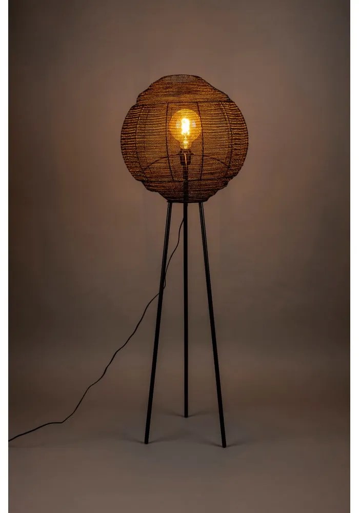 Čierna stojacia lampa Meezan - Dutchbone