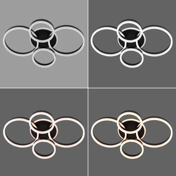 Brilagi - LED stmievateľné stropné svietidlo ORBITS LED/52W/230V 3000-6000K + DO