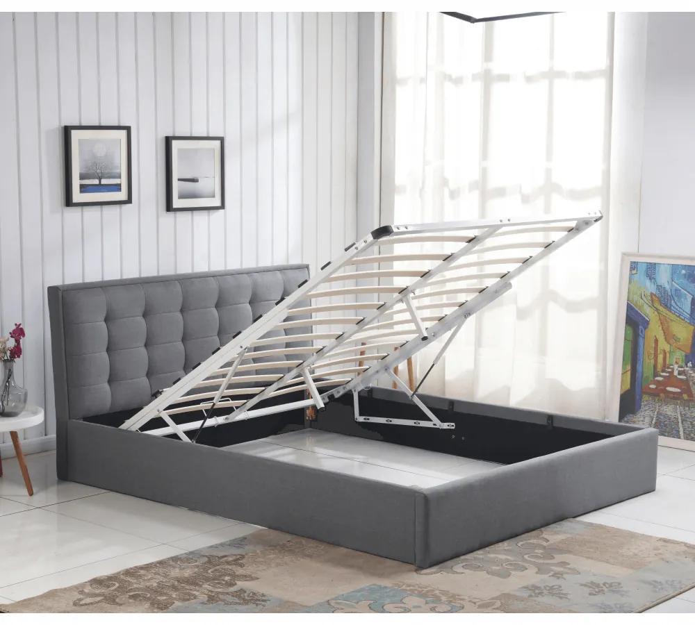 Manželská posteľ 160 cm Essie (s roštom). Vlastná spoľahlivá doprava až k Vám domov. 1016440