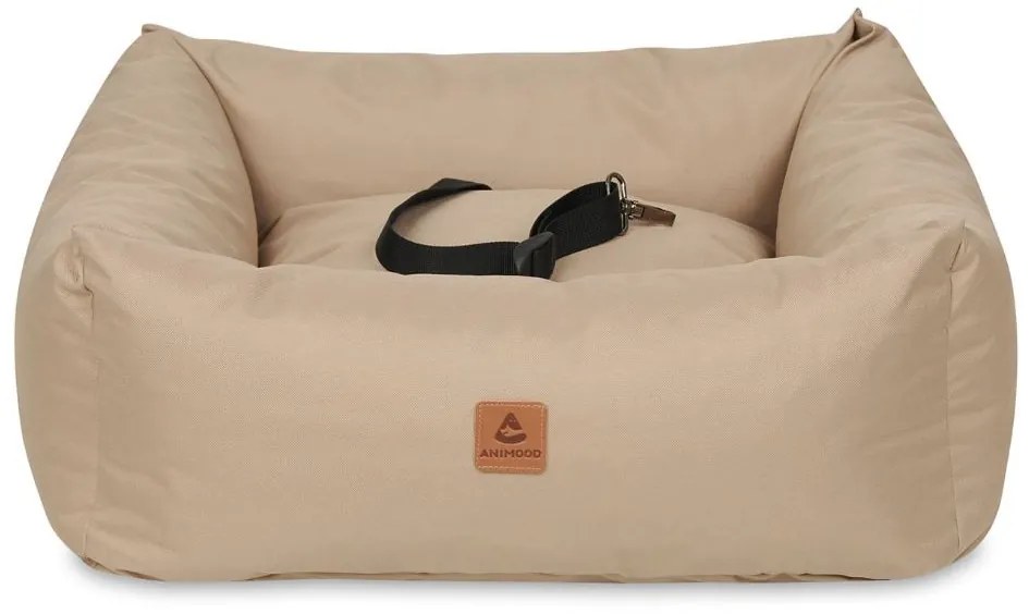 Cestovný pelech pre psov do auta JULIAN - cappuccino