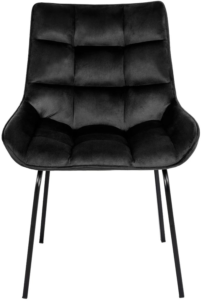 Stolička Saranda zamat - čierna