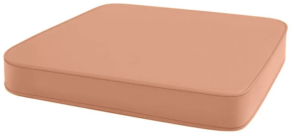 Vonkajší podsedák na stoličku VIREON 44x45 cm, hnedo-oranžový