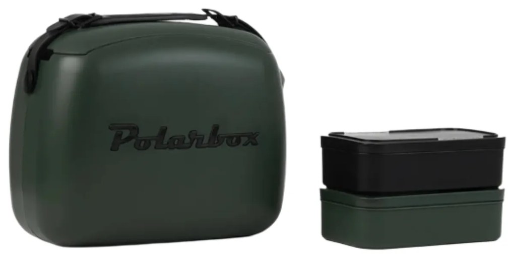 Polarbox Chladiaci box Classic Black 6 l, zelená