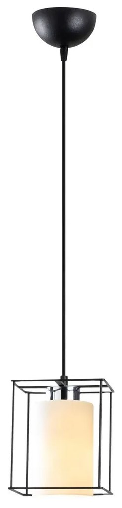 Závesný luster Swank Aj čierny