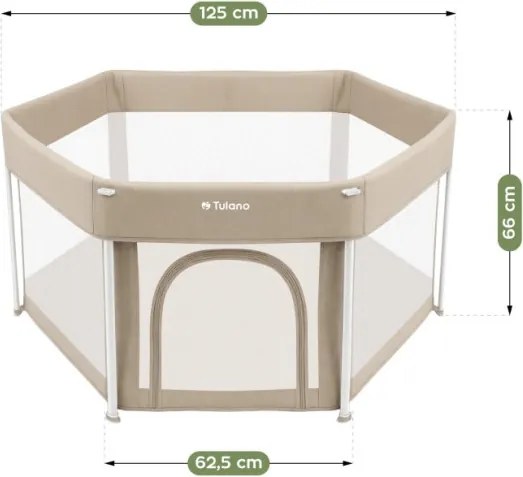 Detská ohrádka Cozy 30 béžová