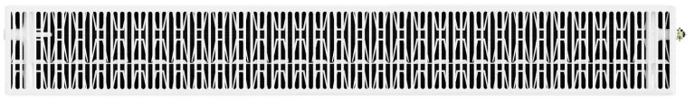 Mexen, Mexen Flat CVF33 panelový radiátor 300 x 1600 mm, spodné pripojenie, 1984 W, biely - W633F-030-160-00
