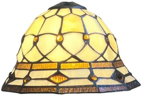 Nočná lampa Tiffany 40*Ø25 CARAMEL