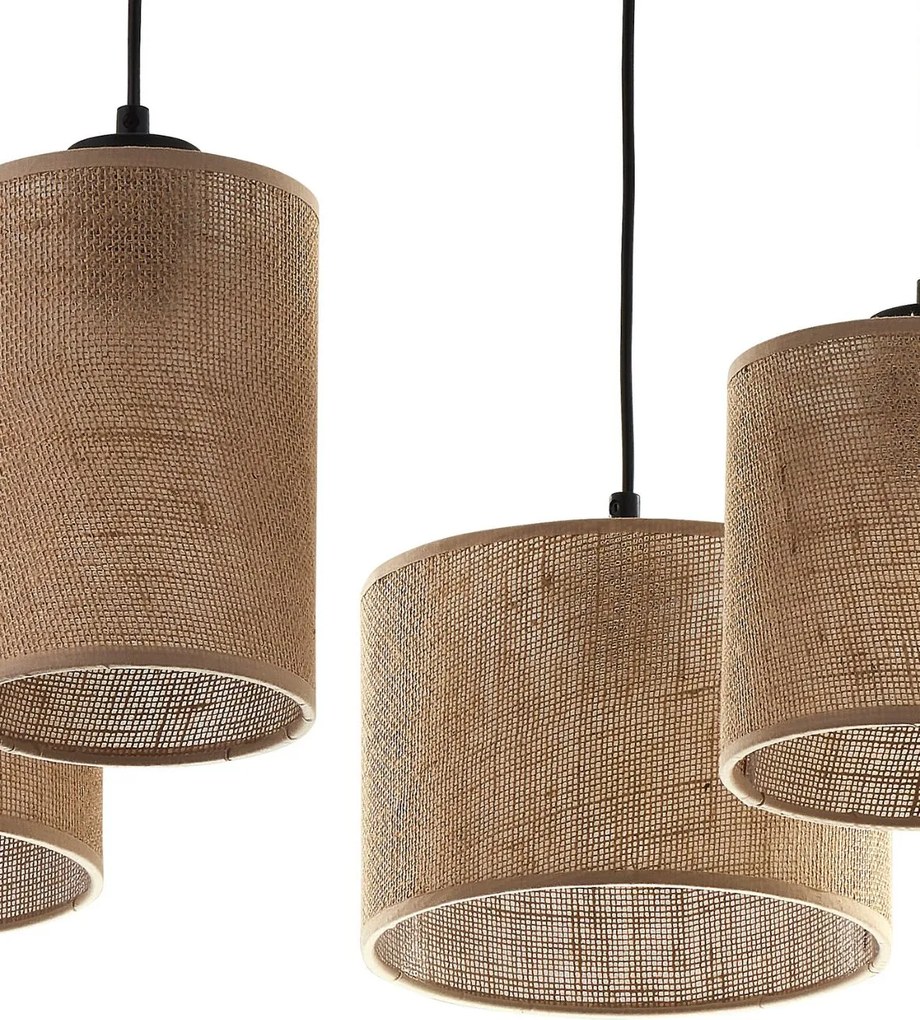 Závesná lampa pavúk boho JUTA