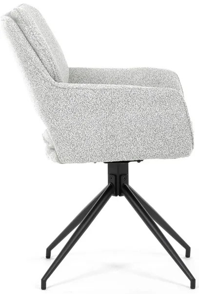 Autronic BONTEC Jedálenská stolička, krémová, látka bouclé, DCH-T1156 CRM2 Farba: Krémová