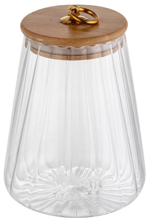 Sklenená dóza s vekom BELLA, 750 ml