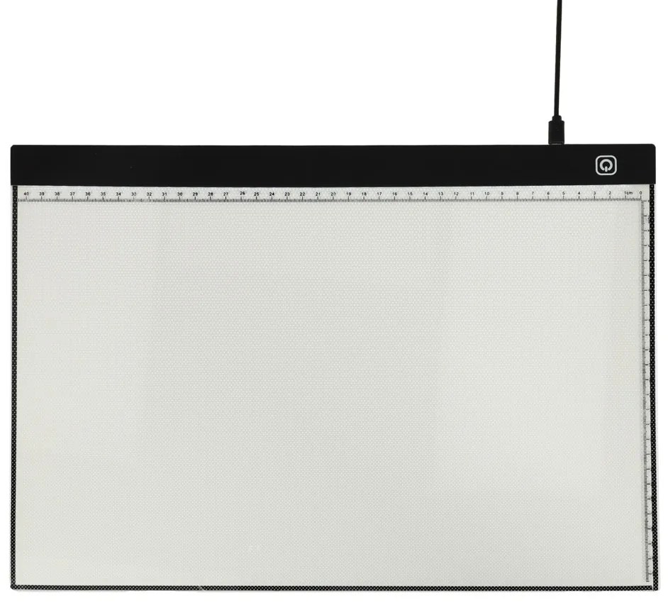 KIK Kresliaca tabuľa A3 s LED podsvietením, USB napájanie