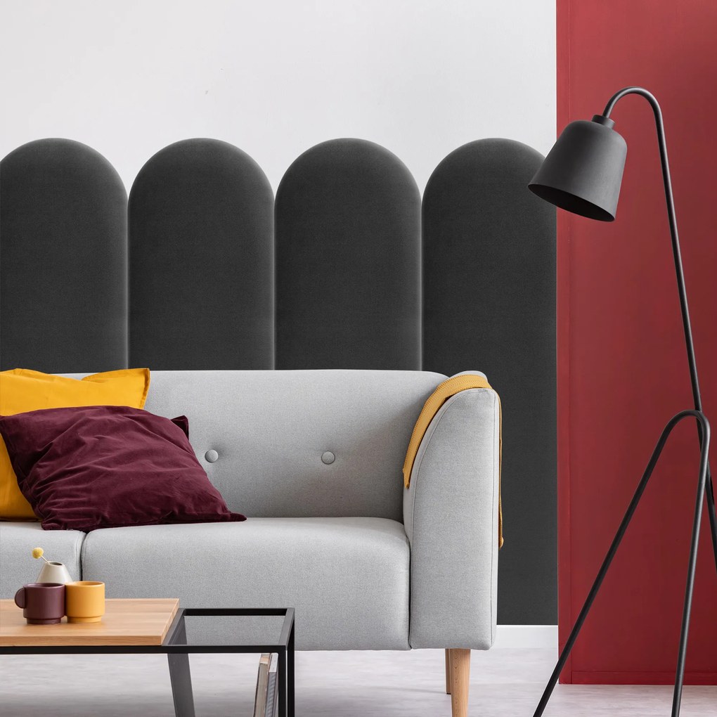 Zástena za gauč - Oblúk - 30x100cm Farba: Grafit