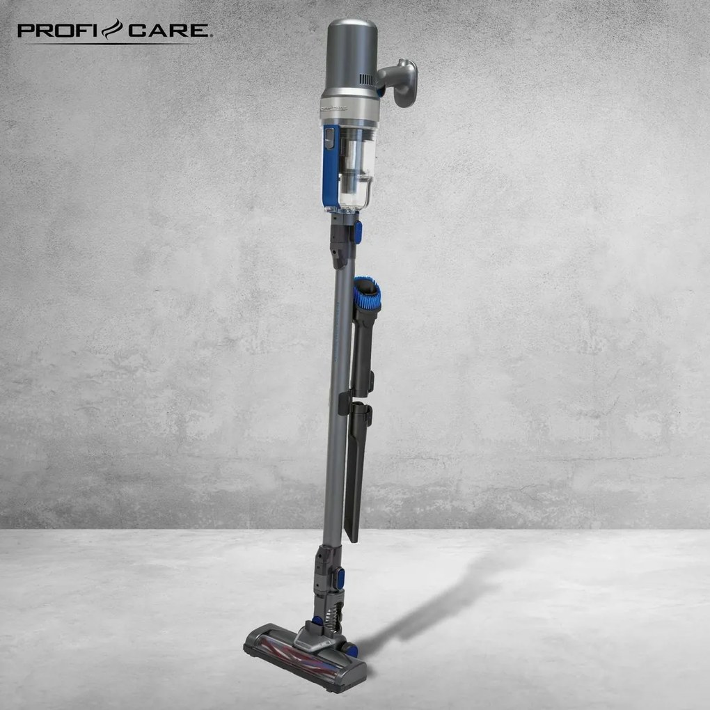 ProfiCare BS 3085 A tyčový aku vysávač, modrámodrý