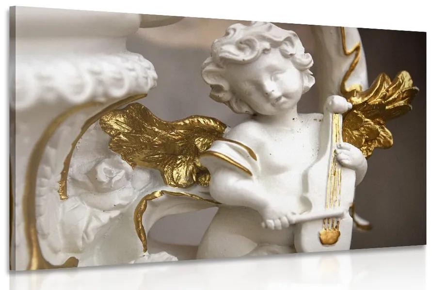 Obraz soška hrajúceho anjela Varianta: 120x80