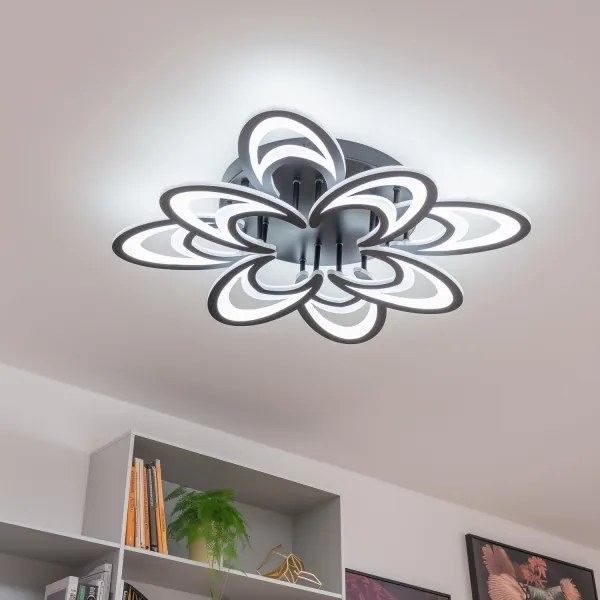 Brilagi - LED Stmievateľný prisadený luster TWIST LED/125W/230V 3000-6500K + DO