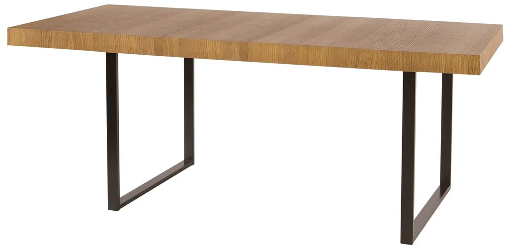 Jedálenský rozkladací stôl Pratto 40 140/200 cm z masívu dub Rustikálny