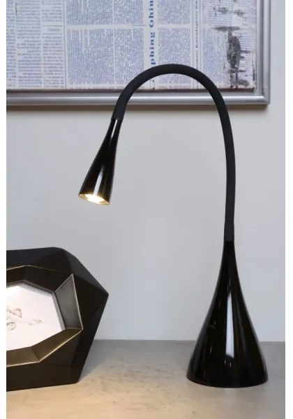 Lucide 18650/03/30 - LED Stmievateľná stolná lampa ZOZY LED/4W/230V čierna