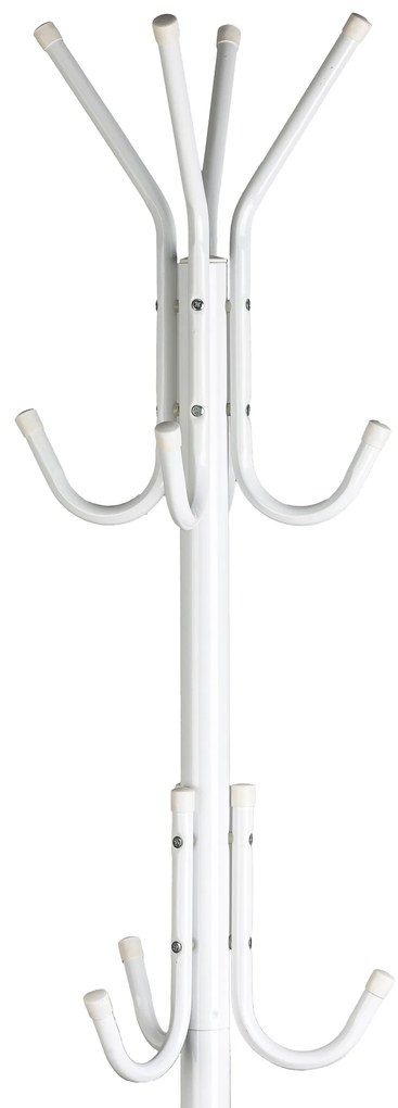 ModernHome Stojan na oblečenie - biely