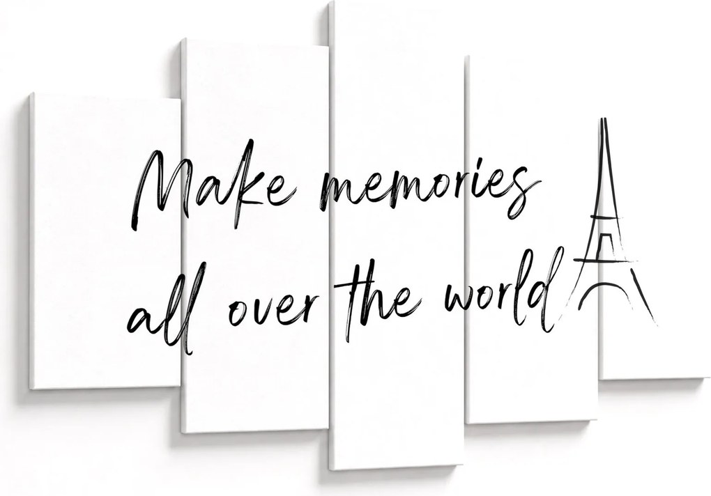 Obraz - Make memories (150x105 cm)